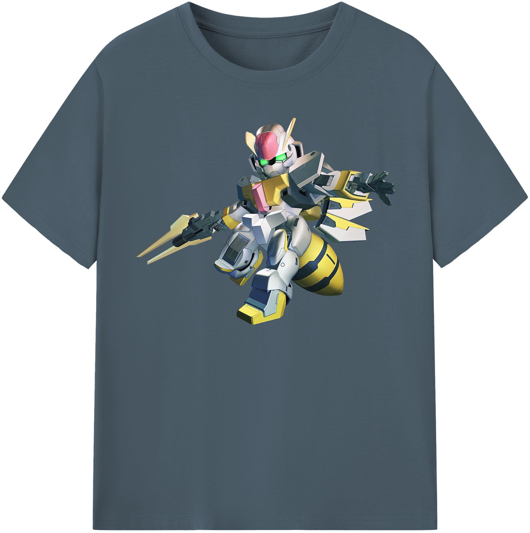 （画像用） 機動戦士ガンダム Mobile Suit Gundam 綿100％半袖Tシャツ（フロントプリント）
